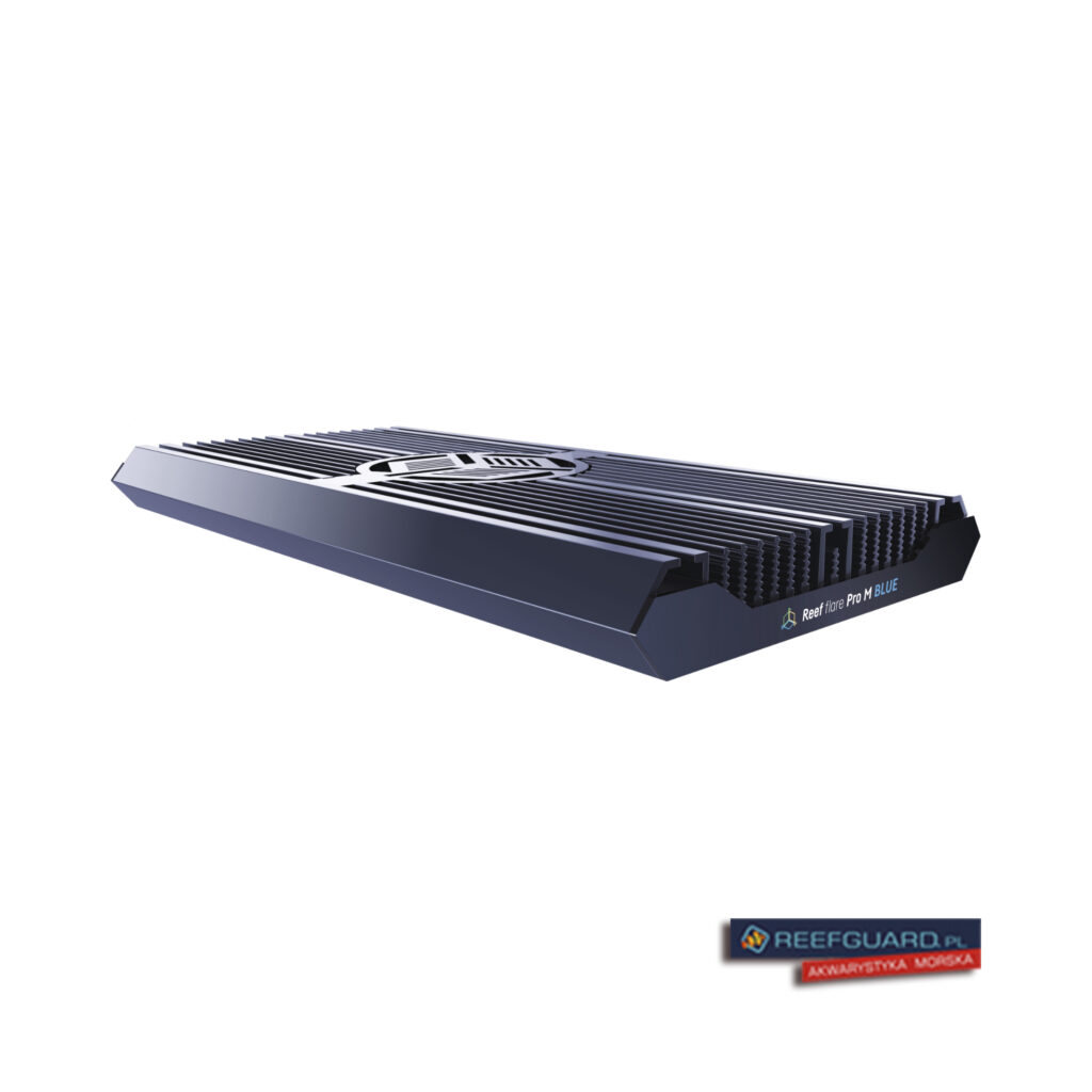 Reef flare Pro M 130W Blue Reef Factory najwyższy PAR spectrum Black