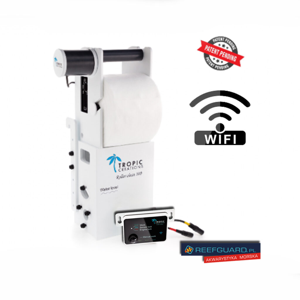 Roller Clean 100 WiFi Ver2 Tropic Creations Automatyczny Filtr Mechaniczny 4000L