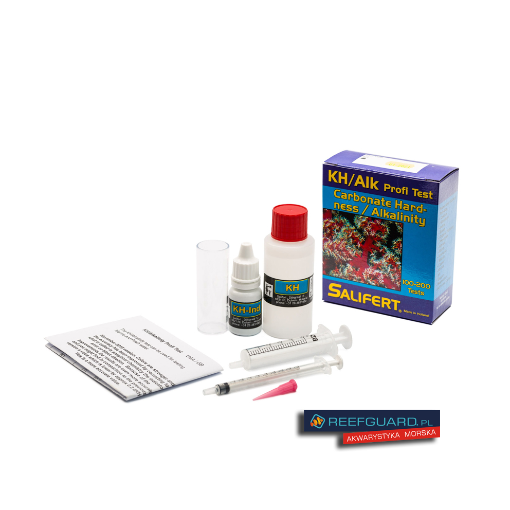 Salifert Test KH Alkalinity twardości wody