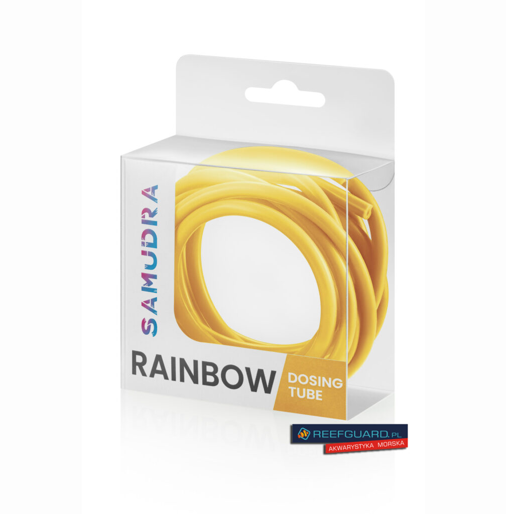 Samudra Rainbow Yellow Wężyk silikonowy 3x5mm żółty 2m Aqua-Trend