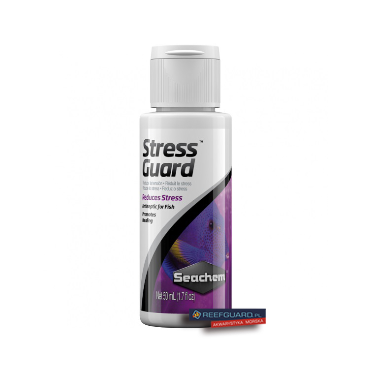 Seachem StressGuard 50ml zmniejsza stres u ryb