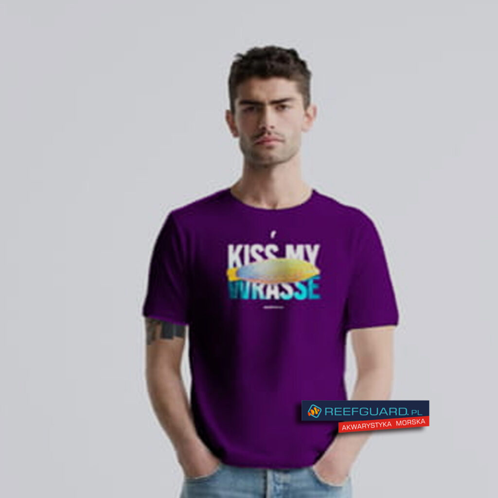 T-Shirt KISS MY WRASSE koszulka Aquaforest size S