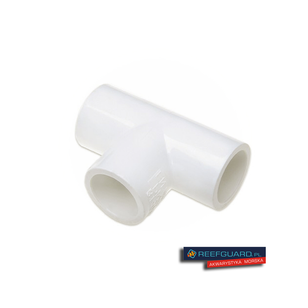 Trójnik PVC-U 90° 20mm biały
