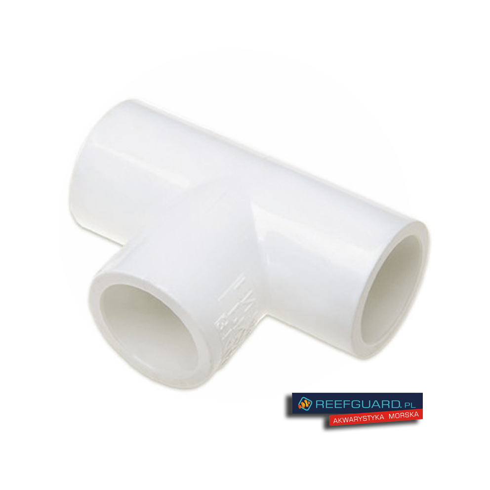 Trójnik PVC-U 90° 50mm biały