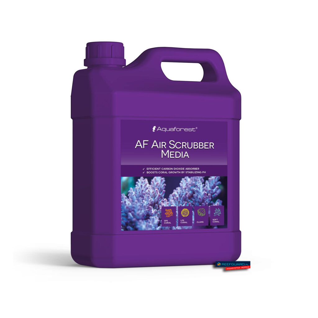 AF Air Scrubber Media 2litry Aquaforest zasyp do pochłaniacza CO2 i zanieczyszczeń powietrza podnosi pH