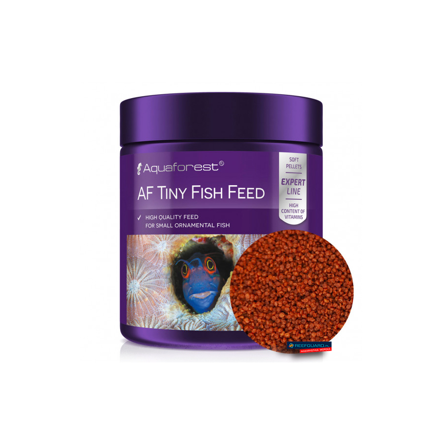 AF Tiny Fish Feed 120g Aquaforest zbilansowany pokarm dla niedużych ryb ozdobnych