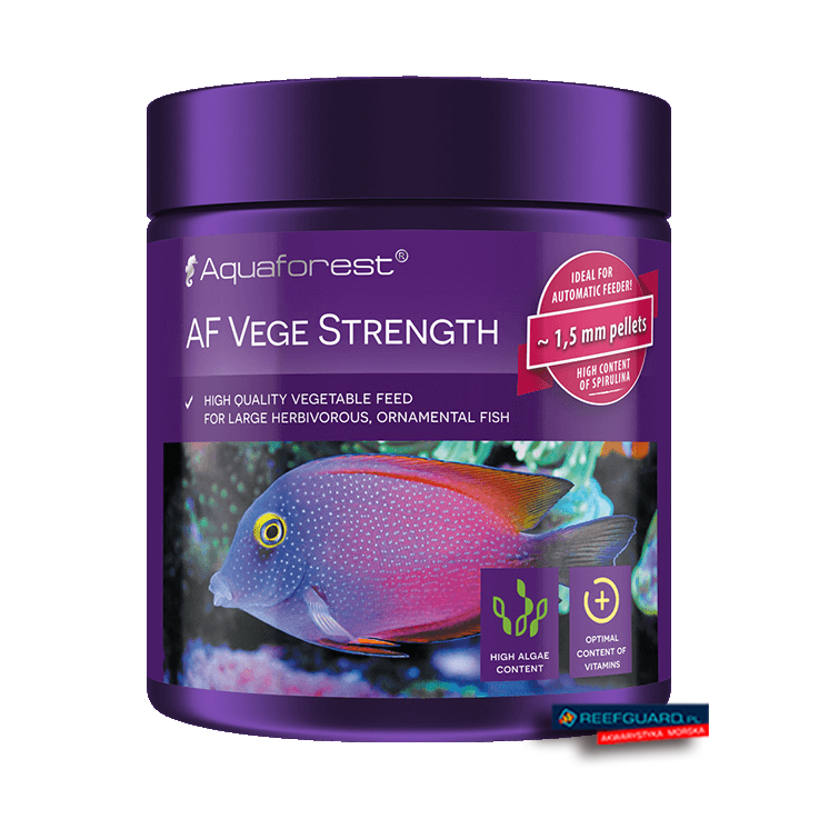 AF Vege Strenght 100g Aquaforest roślinna karma dla pokolców