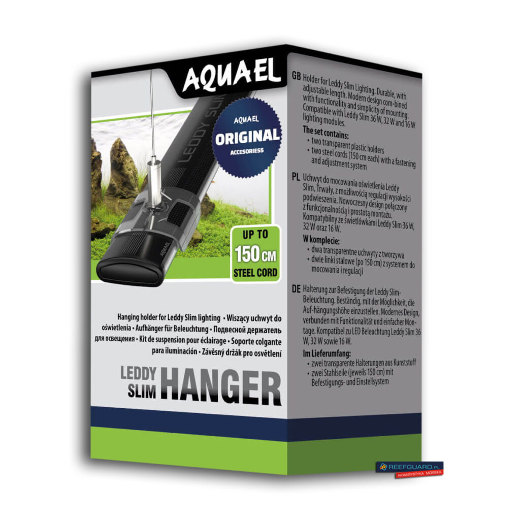 AQUAEL uchwyt do Leddy Slim linka 2szt 150cm hanger
