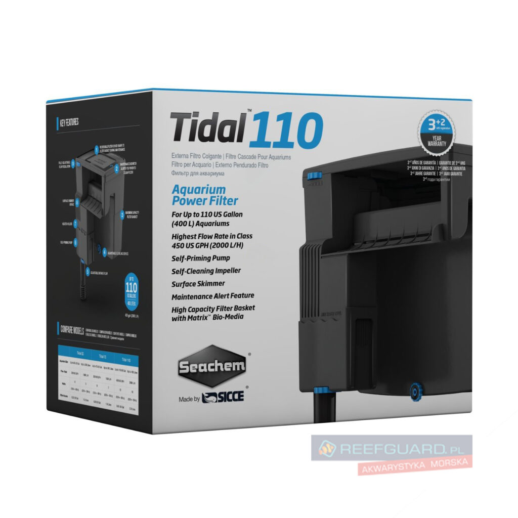 SEACHEM TIDAL 110 Filtr Kaskadowy
