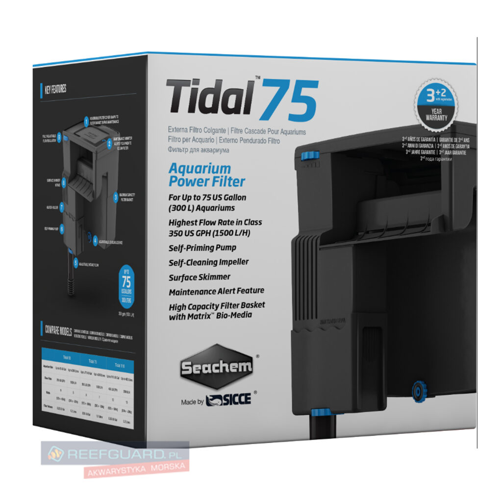 SEACHEM TIDAL 75 Filtr Kaskadowy