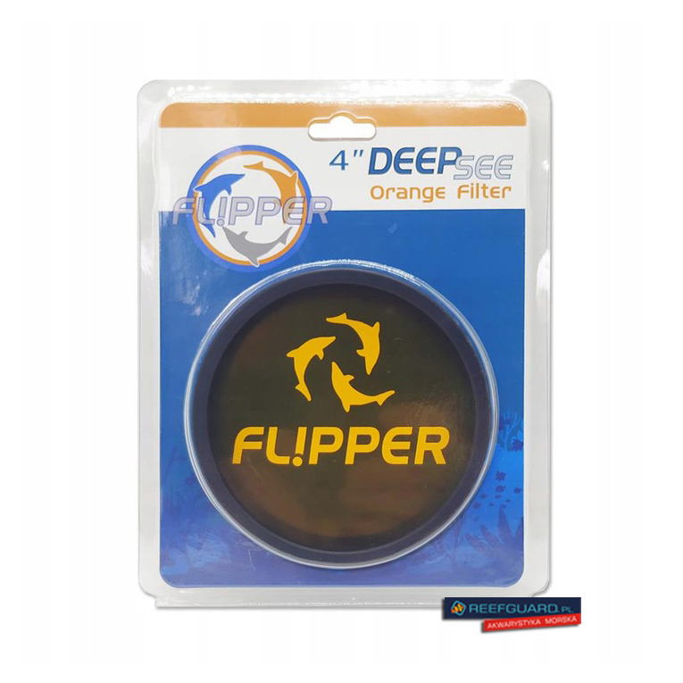 FLIPPER DeepSee Standard orange filter do lupy powiększającej Flipper DeepSee Standard do robienia zdjęć