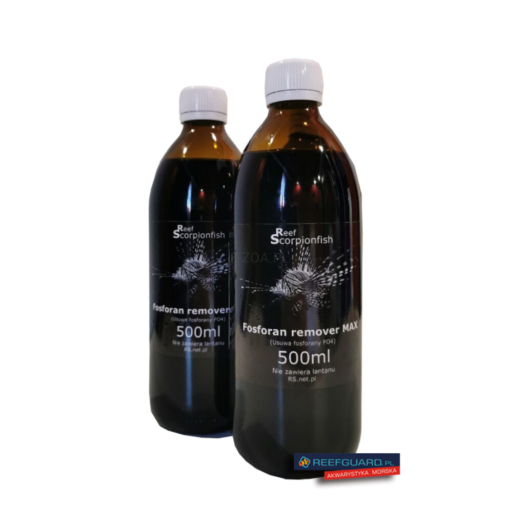 Fosforan remover MAX 500ml Reef Scorpionfish usuwa fosforany PO4