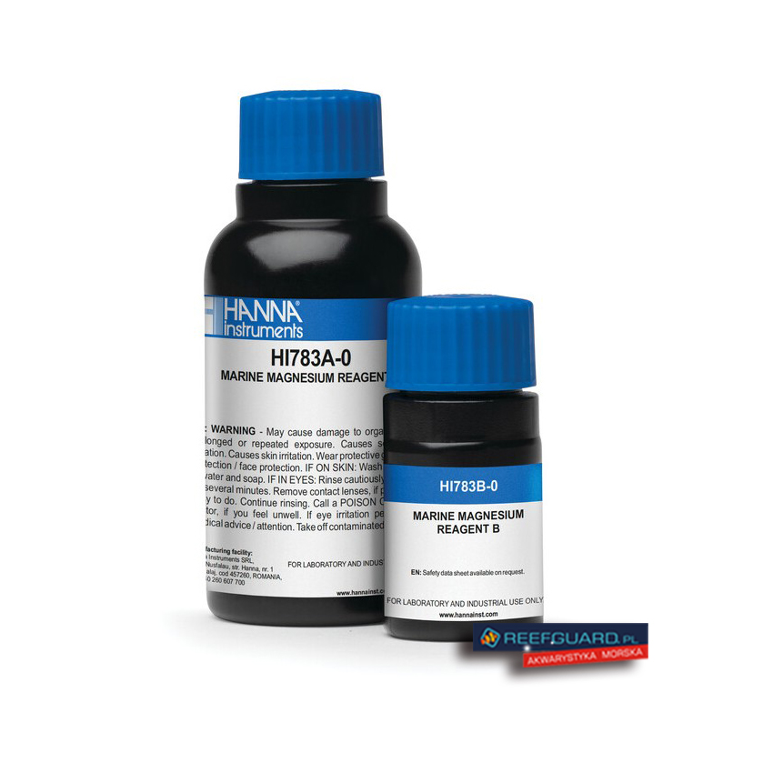 Hanna HI783-25 Mg reagenty do pomiaru poziomu Magnezu wody morskiej