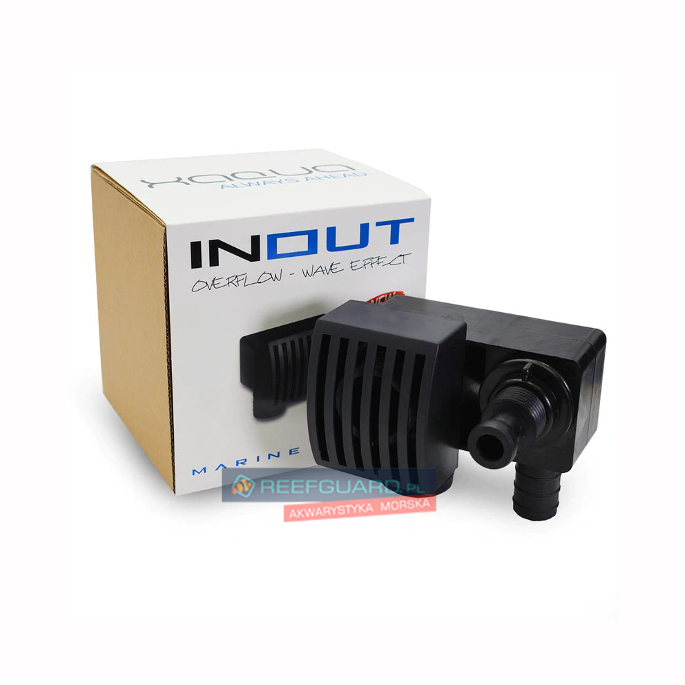 Xaqua INOUT system przelewowy komin overflow wave effect