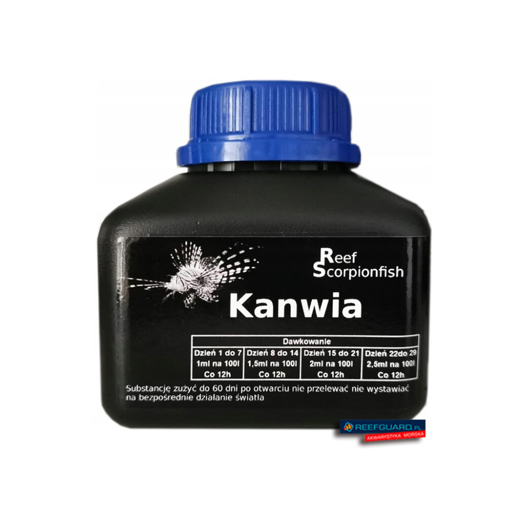Kanwia 250ml Wirki Reef Scorpionfish środek przeznaczony do walki z turbellaria oraz płazince