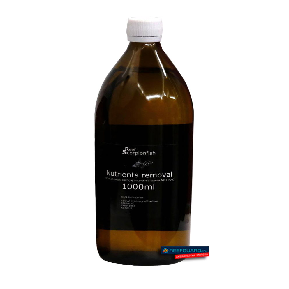 Nutrients Removal 1000ml Reef Scorpion usuwa azotany NO3 i fosforany PO4