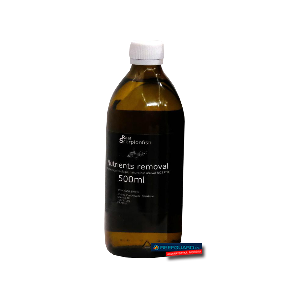Nutrients Removal 500ml Reef Scorpion usuwa azotany NO3 i fosforany PO4