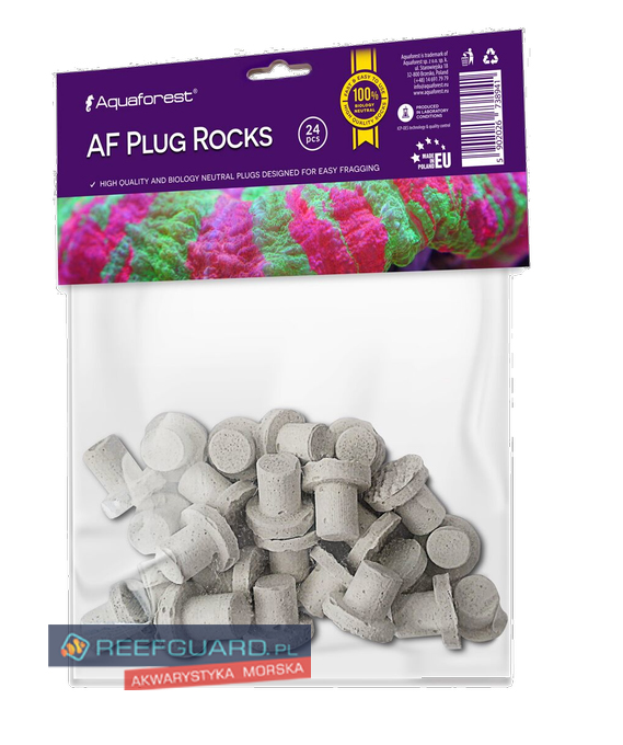 Aquaforest Plug Rocks 24 szt podstawki na szczepki