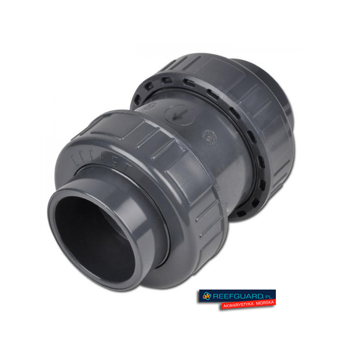 Zawór zwrotny pionowy PVC-U HVD D-32 Effast
