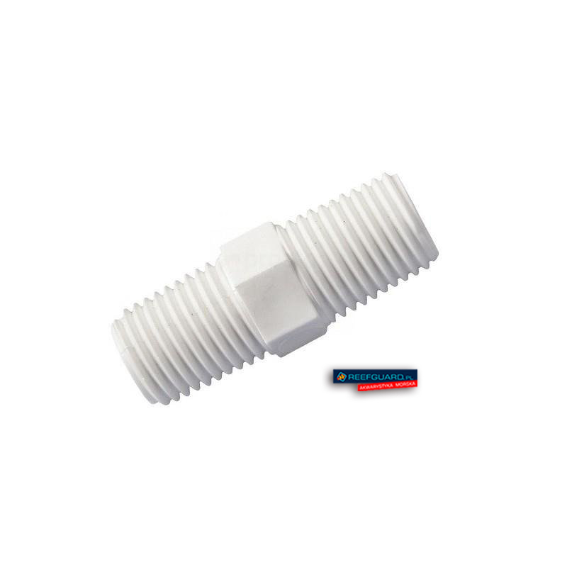 Złączka nypel 1/4GZ x 1/4GZ łącznik korpusów RO