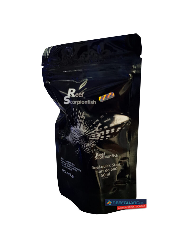 RS Reef-quick Start 50ml na 500L Reef Scorpionfish bakterie startowe pozwalające na szybki start akwarium morskiego lub słodkiego