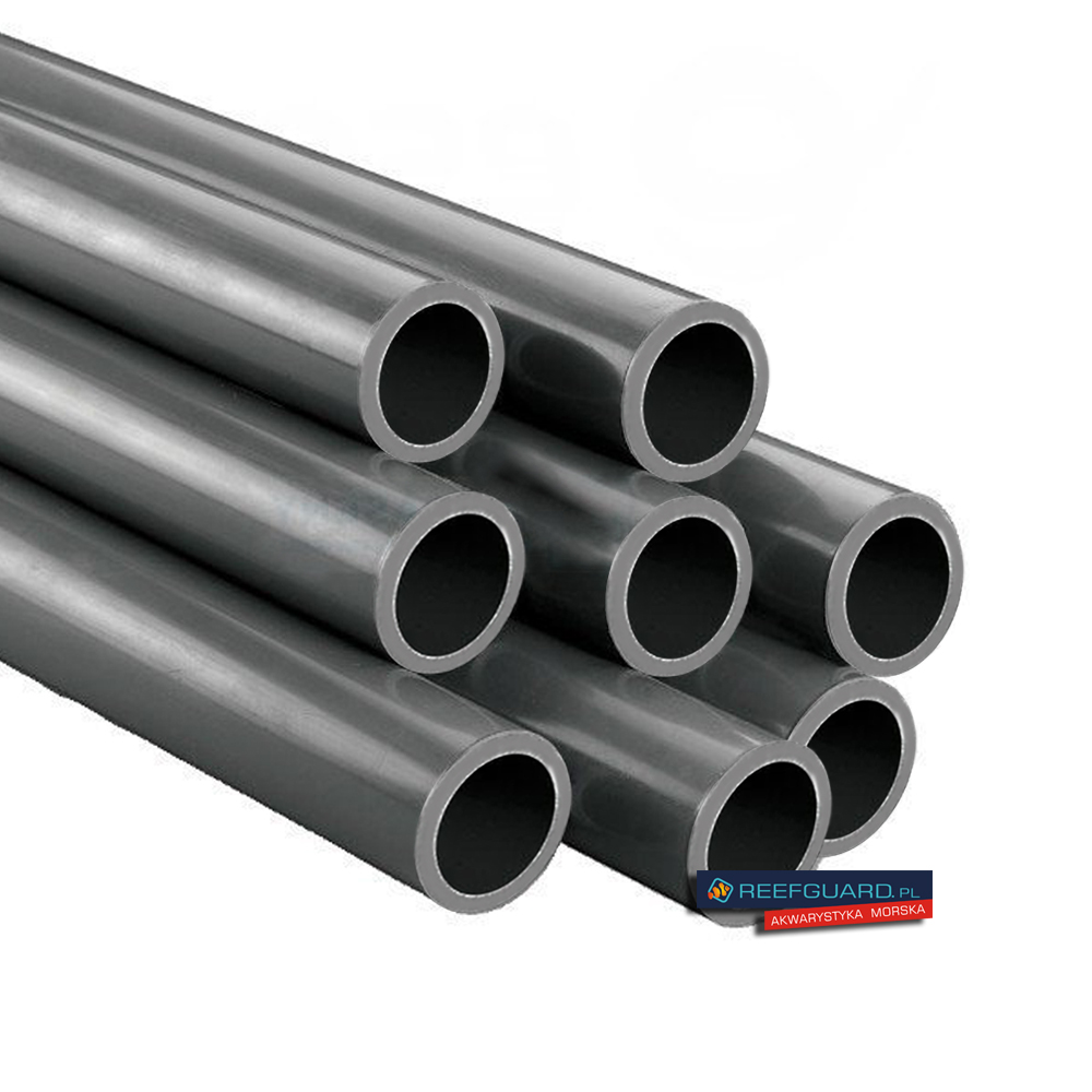 PVC Rura 40mm ścianka grubość 3mm 1m