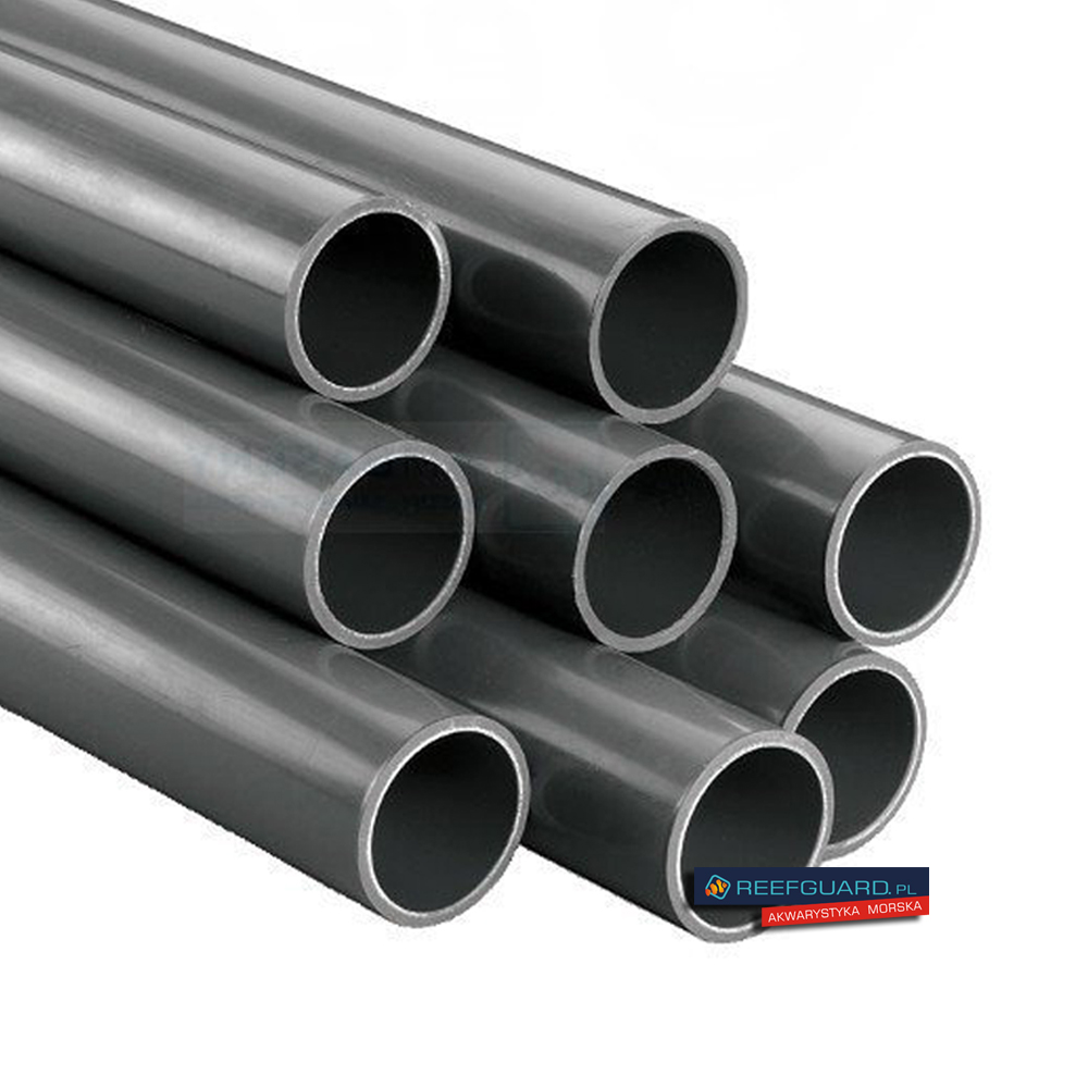 PVC Rura 50mm ścianka grubość 2,4mm 1m