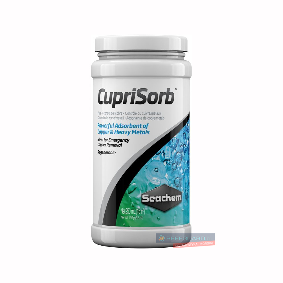 SEACHEM CupriSorb 250ml absorbent miedzi