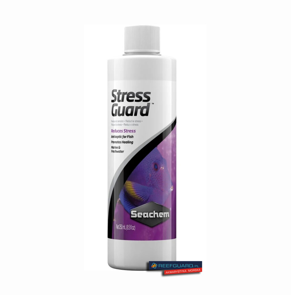 Seachem StressGuard 250ml zmniejsza stres u ryb