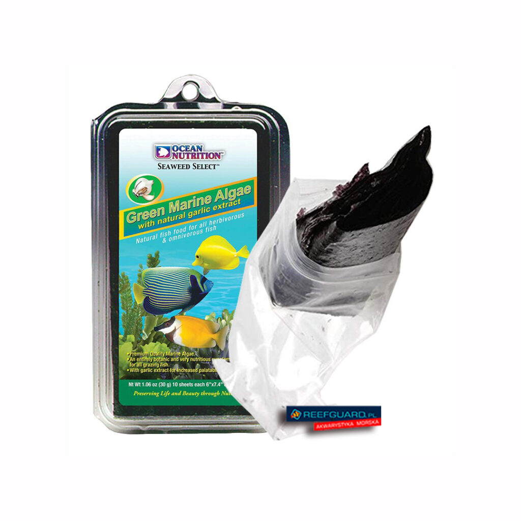 Seaweed Green 30g z klipsem Algi Ocean Nutrition