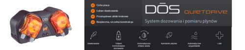 system dozowania i pomiaru płynów DōS QUIETDRIVE