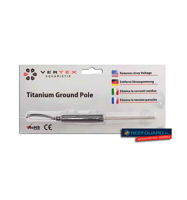 Vertex Titanium Ground Pole uziemienie akwarium