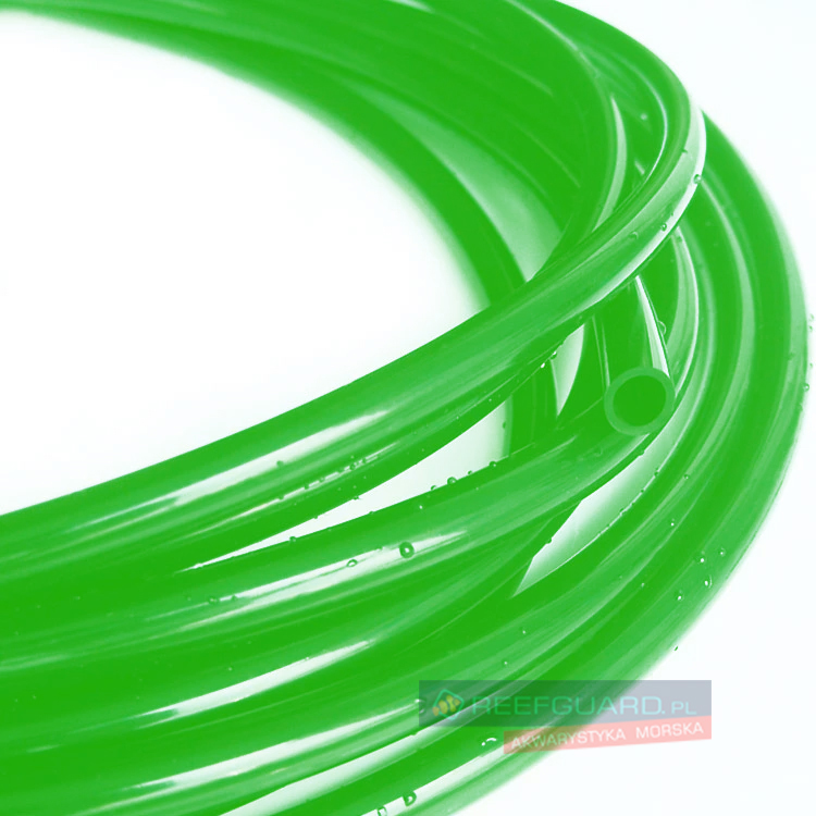Wężyk silikonowy 3x5mm green do pompy dozującej wysokiej jakości zielony 1 metr