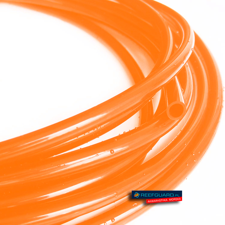 Wężyk silikonowy 3x5mm orange do pompy dozującej wysokiej jakości pomarańczowy 1 metr
